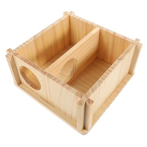 ARTSEWPLY Holz Hamsterhaus zum Verstecken und Schlafen Mehrzweck Nagerhaus für Hamster und Chinchilla DIY Bemalbar Haustierversteck Zubehör für Kleintierkäfig ARTSEWPLY Holz Hamsterhaus zum Verstecken und Schlafen Mehrzweck Nagerhaus für Hamster und Chinchilla DIY Bemalbar Haustierversteck Zubehör für Kleintierkäfig von ARTSEWPLY