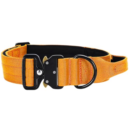 ARVALOLET Hundehalsband, verstellbares Nylon-Trainingshalsband, langlebig, für große Hunde wie Deutscher Schäferhund von ARVALOLET