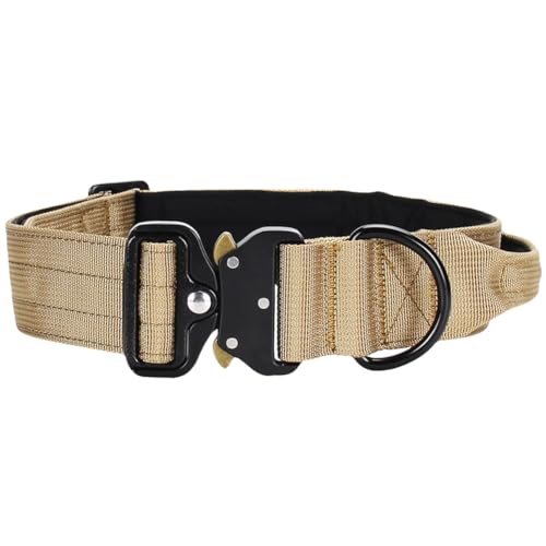 ARVALOLET Hundehalsband, verstellbares Nylon-Trainingshalsband, langlebig, für große Hunde wie Deutscher Schäferhund von ARVALOLET