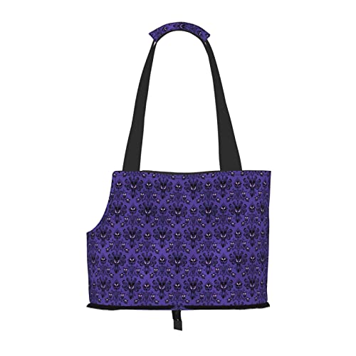 Haunted Mansion Haustier-Schultertasche, tragbar, faltbar, für kleine Haustiere, Outdoor, Einkaufen, Reisen von ASEELO