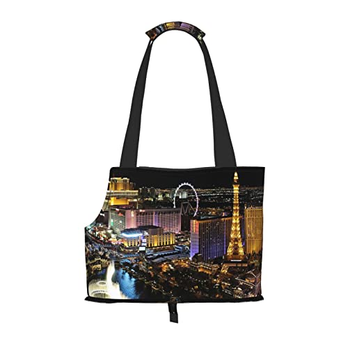 Las Vegas Haustier-Schultertasche, tragbar, faltbar, für kleine Haustiere, Outdoor, Einkaufen, Reisen von ASEELO