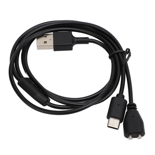 ASHATA Ersatzkabel für das Ladegerät des Halsbandes, 2-in-1-USB-Magnetladekabel für DT 66 DT 67 DT 68, für DT 61 DT 72 DT 73 Trainingshalsband von ASHATA