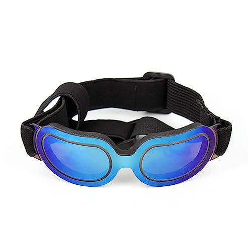 ASIAD Hundebrille Für Kleine Hunde Brille Hund Schutzbrille Faltbare Hundesonnenbrille Welpen Sonnenbrille Hundebrille Augenschutz Augenschutzbrille,1 von ASIAD