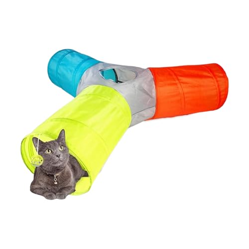 ASPCA Tri Cat Tunnel mit Guckloch von ASPCA