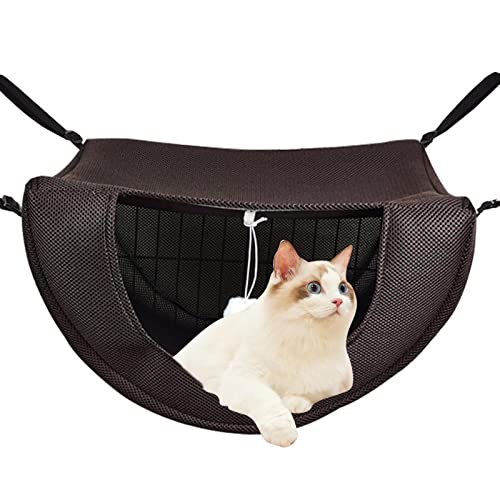 ASTRL Hängematte für Katzen - Atmungsaktives Kätzchenbett mit lustigem Ball - Frettchen, Kaninchen, Waschbär oder Kleintierbedarf, Indoor-Tasche für Frühling/Sommer/W Nakylucy von ASTRL