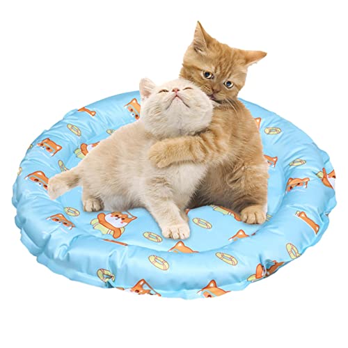 ASTRL Katze Kühlmatte | Gel-Kühlkissen Haustier,1,96 x 17,71 x 1,96 In Dog Ice Pad Ice Cats Zwingermatte, Pet Cooling Pad, Summer Cool Mat Atmungsaktives Pad für Haustiere von ASTRL