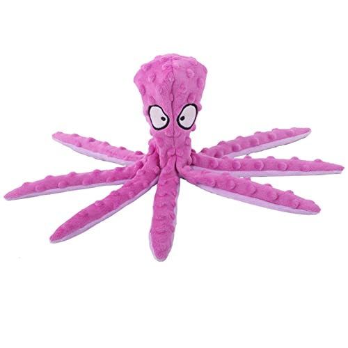 ASTRL Octopus Quietschendes Hundespielzeug - Weihnachtsspielzeug für Hunde | Kauspielzeug für Welpenzahnen, Keine Nervosität mehr, aggressives Kauen, Keine Füllung, quietschende von ASTRL