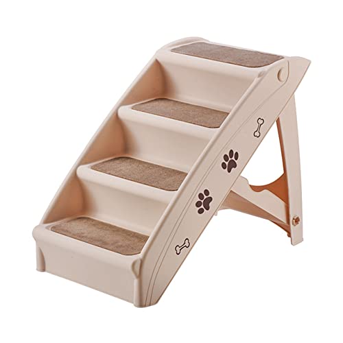 Pet Stairs Faltbare Steigungsstufe Mittlerer Hund Kleiner Hund Universelles Auf- und Abbett-Kletterbett-Leiter-Sofa (c) von ASUMUI