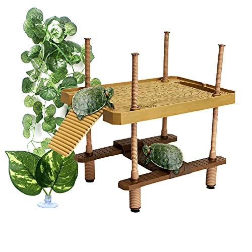 Turtle Dock Floating, Reptilien schwimmende Plattform, Reptile Turtle Frog Floating Platform (Size:L) von ATB-GIFT