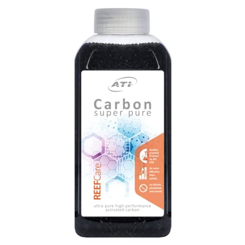 ATI REEFCare Carbon Super Pure 500ml (270g) Hochleistungs Aktivkohle (15-25g pro 100 Liter Meerwasser) von ATI