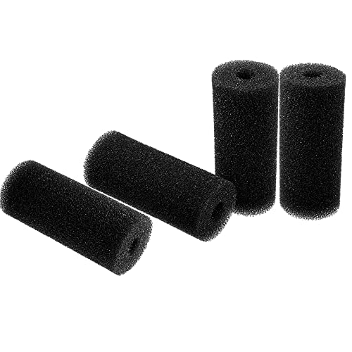 ATITOWEL 4 Stück Vorfilter Schaumstoff Ersatz Schwamm Filtration Kit für Teich Aquarium Fisch Tank 5.9″ Filter von ATITOWEL