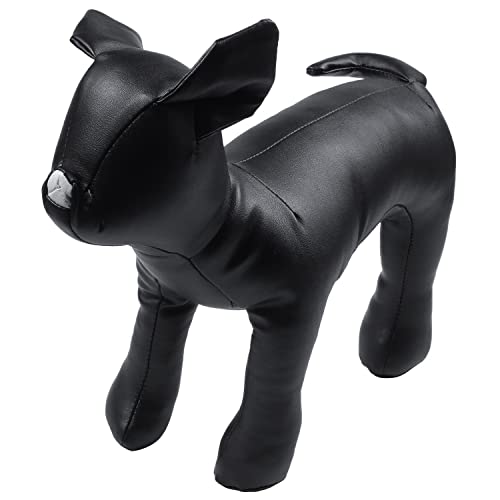 ATOZS Schaufensterpuppen, Leder, stehend, für Hunde, Spielzeug, Tierladen, Schwarz, Größe S von ATOZS