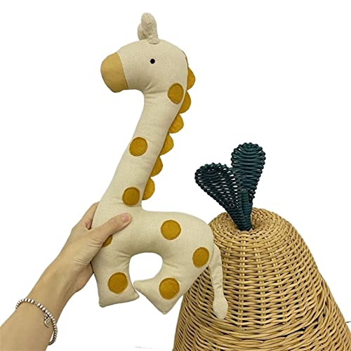 ATUMY Heimtierbedarf Baby Tier Plüsch Spielzeug gefüllte Puppe Cartoon Huhn Giraffe Gans Spielzeug für Kinder Kauspielzeug für Hunde(Deer) von ATUMY