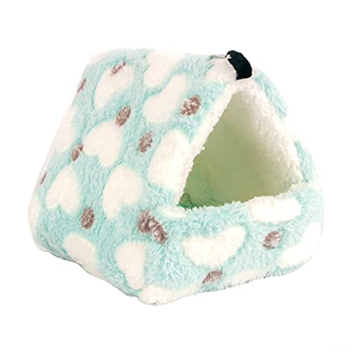 ATUMY Hundematte Hundebett Winter 2 in 1 Katzenbett rund warmes Haustierbett Haus Hamsterbett Warmer Schlafsack Sofakissen Nest(GN) von ATUMY