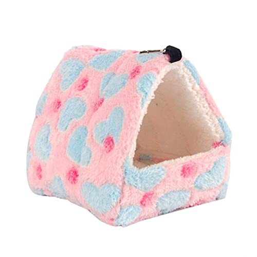 ATUMY Hundematte Hundebett Winter 2 in 1 Katzenbett rund warmes Haustierbett Haus Hamsterbett Warmer Schlafsack Sofakissen Nest(PK) von ATUMY