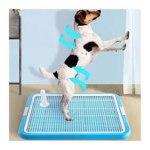 ATUMY Hundetoilette Haustiermatte Blaue Hallen Hunde Töpfchen Hund Training Toilette Töpfchen Pety Welpen Toilette Tasse Matte Hund Katze Haustierbedarf von ATUMY