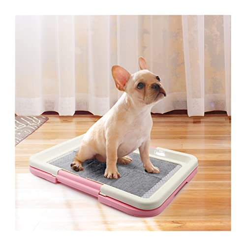 ATUMY Hundetoilette Haustiermatte Rosa Tragbare Hunde-Trainings-Toiletten-Innen-Hund-Töpfchen-Haustier-Toilettenkatze Katze-Wurf-Box-Haustierbedarf 47cm * 34cm von ATUMY