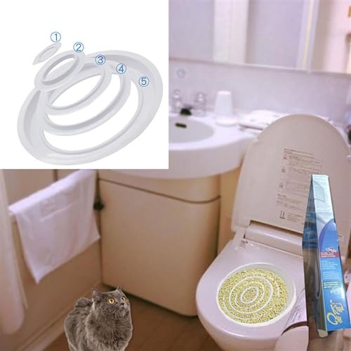 ATUMY Hundetoilette Haustiermatte Tragbares Katzentoiletten-Trainingsgerät, Toilette für Lehrpad, professioneller Trainer für die Innenreinigung von ATUMY