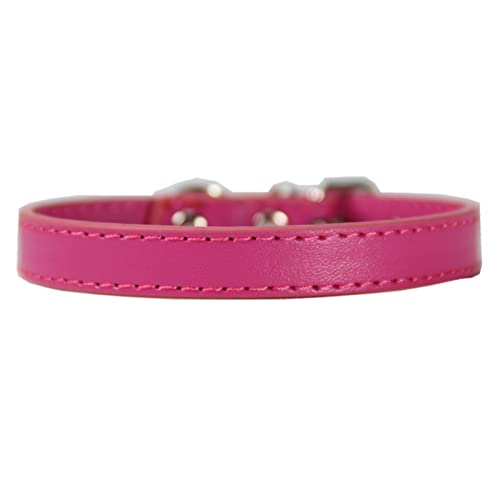 ATUMY Verstellbare Führleine Hundeleine Hundehalsband Heimtierbedarf Großer Hundebedarf Leine Hundehalsband Katzenhalsband(Rose red,XL) von ATUMY