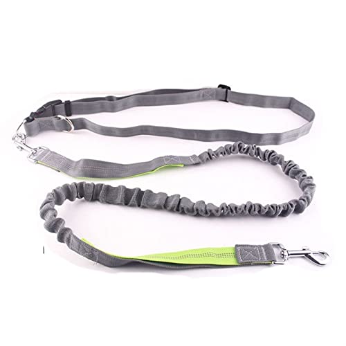 ATUMY Verstellbare Führleine Hundeleine Laufende Hundeleine Haustierprodukte Hundegeschirr Halsband Joggingleine Verstellbare Taillenleinen(Pink) von ATUMY