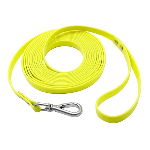 ATUMY Verstellbare Führleine Hundeleine Strapazierfähige Lange Hundeleine wasserdichtes Outdoor-Haustier-Trainingsseil Outdoor-Spiel Camping(M - 3m (9.8ft)) von ATUMY