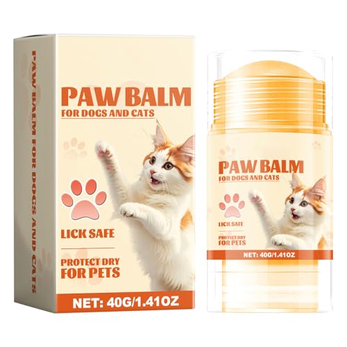 AUTOECHO Balsam für Hundepfoten,Hundepfotenbalsam,Katzenpfotenbalsam Pfotenbalsam | Pfotenpolster-Feuchtigkeitscreme für die Nase, Hundefußbalsam, Hundepad-Balsam zum Lecken, Pfotenberuhigungsmittel von AUTOECHO