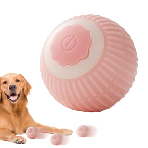 AUTOECHO Beweglicher Ball für Hunde, interaktiver Hundeball - Bewegungsaktivierte, automatisch rollende elektrische Hundebälle | Moving Dog Products Aktiver rotierender Ball mit 2 Modi für von AUTOECHO