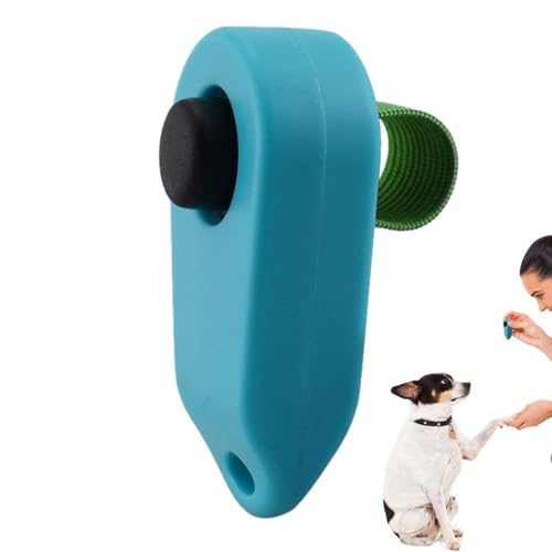 AUTOECHO Haustier-Clicker-Trainingsgerät,Trainings-Clicker, Hundetrainer Clicker, Langlebiger, Leichter und einfach zu verwendender Haustier-Trainings-Clicker für Katzen, Welpen, Vögel, Pferde, von AUTOECHO