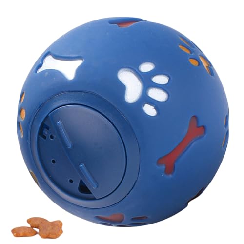 AUTOECHO Hundepuzzle-Spielzeugball, interaktiver Hundespielzeug-Leckerli-Spender | Leckerli-Spender, Kauspielzeug für Hunde,Haustierbedarf, Haustier-Puzzleball-Spielzeug für kleine, mittelgroße und von AUTOECHO