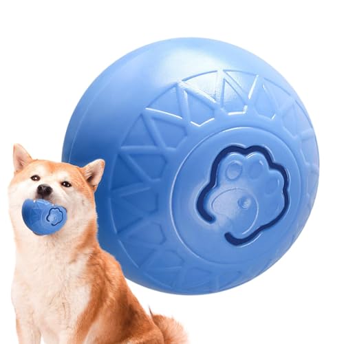 AUTOECHO Hundespielzeugball, Hüpfball für Hunde | Sicheres buntes interaktives Hundespielzeug | Interaktives Hundespielzeug, Hundeball, Tennisbälle für Hunde, Outdoor, Zuhause, großer Hund von AUTOECHO