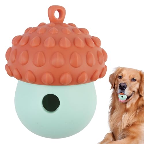 AUTOECHO Leckerli-Spielzeug für Hunde, Leckerli-Puzzle-Spielzeug für Hunde,Silikon-Futterpuzzle Slow Feeder | Kauspielzeug für Hunde, Outdoor-Hundespielzeug, Leckerli-Ball, von AUTOECHO