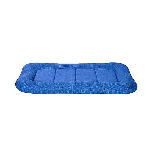 AUklOPVZZ Haustiermatte, wasserdicht und feuchtigkeitsbeständig, präzisionsgewebter, kratzfester Stoff, Kratzfeste Hundematte, Oxford Stoffmatte, Blau, S 60 * 44cm von AUklOPVZZ