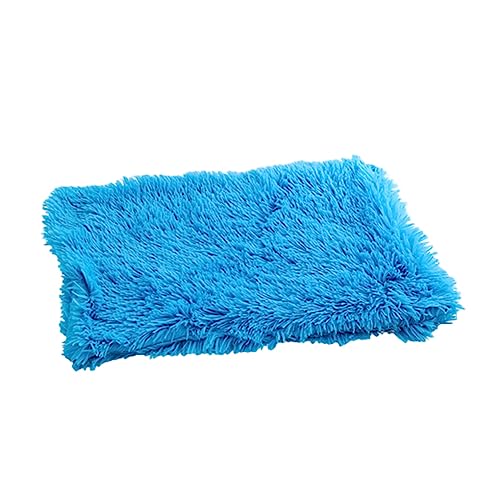 AUklOPVZZ Hundedecke – weich und tragbar, um Haustiere kuschelig warm zu halten, Kuscheldecke für Haustiere, schnell trocknend, Mehrfarbig, Blau, Blau, 56 * 36CM von AUklOPVZZ