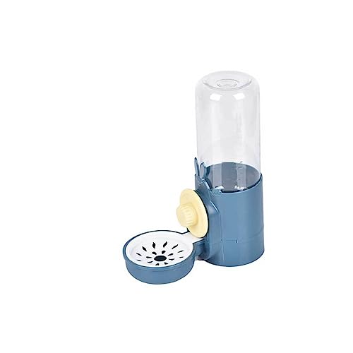 AUklOPVZZ Pet Food Feeder Wasserflaschenschale mit großer Kapazität zum Füttern von Haustieren mit Trinkspender für den professionellen Haushalt, Dunkelblau von AUklOPVZZ