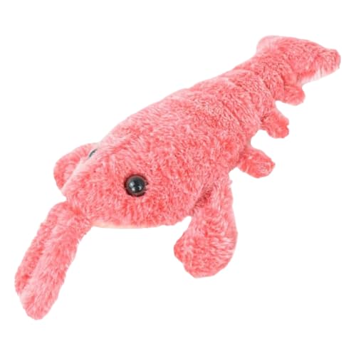 AVZYARDY Floppy Lobster, interaktives Hundespielzeug, Plüsch, quietschendes Hundespielzeug, interaktives Hundespielzeug, um sie für kleine, mittelgroße und große Hunde zu beschäftigen von AVZYARDY