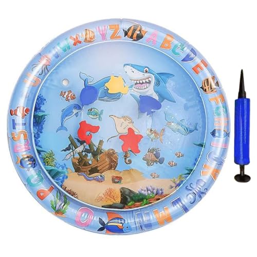 AVZYARDY Kühlende Sommer-Pad-Matte, Spiel-Wassersensor-Katzenmatte, PVC-Kühlkomfort-Sensor-Wasser-Spielmatte, interaktives Katzenspielzeug, Kühlmatte, Katzen-Haustierzubehör von AVZYARDY