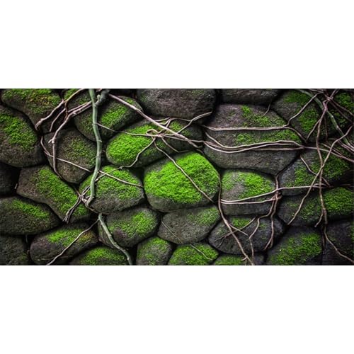 AWERT Hintergrund für Aquarien, 76,2 x 45,7 cm, Steine, Aquarium, Hintergrund für Fels-Terrarium, Vinyl von AWERT