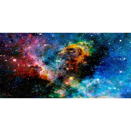 AWERT Hintergrund für Aquarien, Galaxie, Wolken, Sterne und bunt, kosmisches Universum, Aquarium-Hintergrund, 76,2 x 45,7 cm von AWERT