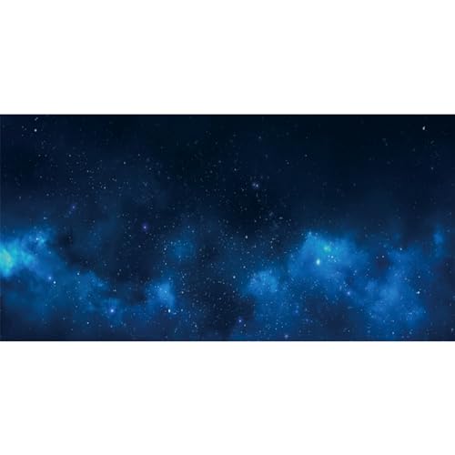 AWERT Hintergrund für Aquarium, 152,4 x 61 cm, Wolke, Sterne und blaues kosmisches Universum, Hintergrund für Aquarien, Mystery-Weltraum, Terrarium, Hintergrund von AWERT