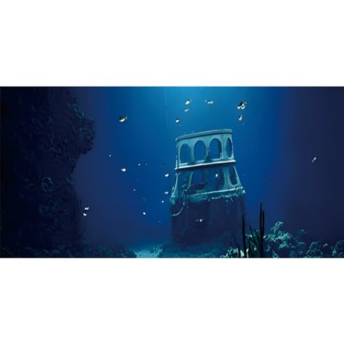 AWERT Hintergrund für Unterwasser-Aquarium, 91,4 x 61 cm von AWERT