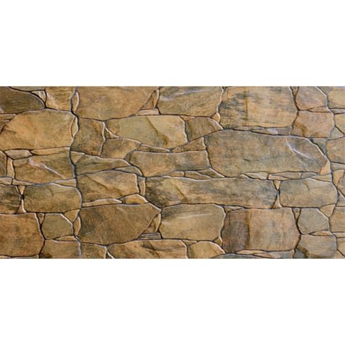 AWERT Stone Aquarium Hintergrund für Aquarien, 121,9 x 45,7 cm, Vinyl von AWERT