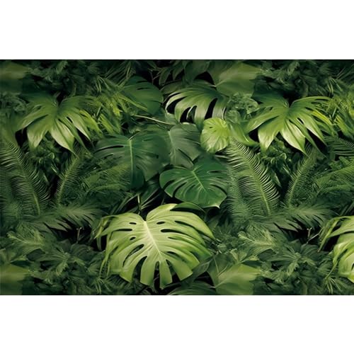 AWERT Tropische Blätter, Terrarium-Hintergrund, Polyester, Reptilien-Lebensraum, Hintergrund, Regenwald, Aquarium-Hintergrund, 122 x 45 cm von AWERT