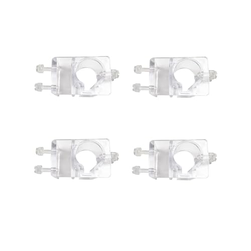 ＡＷＨＡＯ 4Pcs Tank Montage Clip Wasser Rohr Schlauch Halter Multifunktions Verstellbare Klemme, für 22mm von ＡＷＨＡＯ