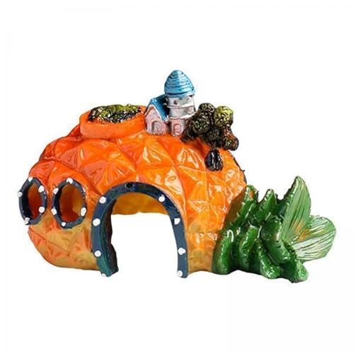 ＡＷＨＡＯ 5X Aquarium Garnelenhöhle Kleines Aquarium Aquarium Dekorationen Zubehör Aquarium Ornament Haus Fischversteck Aquarium Dekor für Kleine Fische von ＡＷＨＡＯ