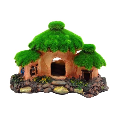 ＡＷＨＡＯ Aquarium Dekorierte Aquarium Landschaftsdekoration, Aquarium Felsen, Aquarium Dekoration für Aquarium Schildkrötenschnecken, Die Sich Verstecken, Style A von ＡＷＨＡＯ