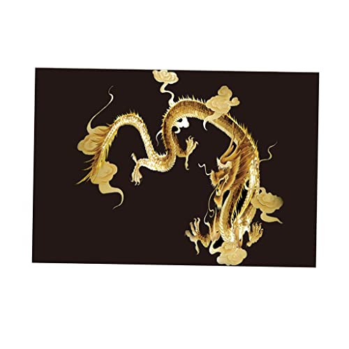 ＡＷＨＡＯ Aquarium Hintergrund Bild Vivarium Wallpaper Meerjungfrau, Goldene Drache, XL von ＡＷＨＡＯ