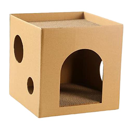 ＡＷＨＡＯ Cat Scratcher Pad Bett Kratzbrett Interaktives Spielzeug für Kätzchen von ＡＷＨＡＯ