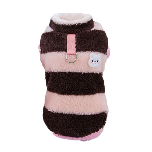 ＡＷＨＡＯ Fleece-Hundemantel, Bekleidung, Hunde-Winterjacke, Weste für Park-Urlaubspartys, Rot XL von ＡＷＨＡＯ