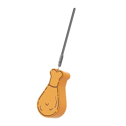 ＡＷＨＡＯ Futterspender für Haustiere, Leckerli-Spender, Welpen-Essentials mit Deckel, Futternapf für Katzen, Haustiere, Hunde, Welpen, Orange von ＡＷＨＡＯ