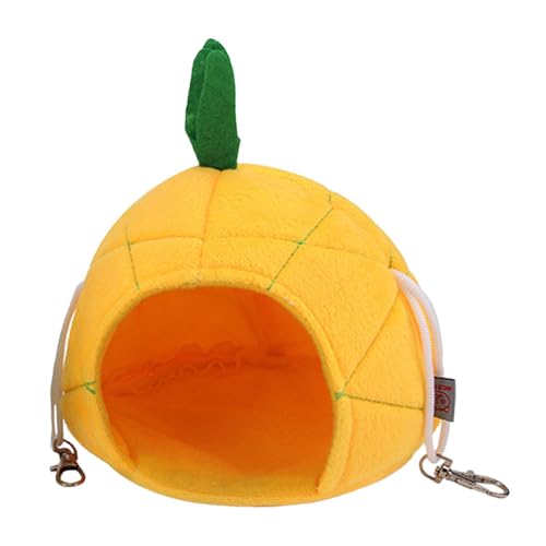 ＡＷＨＡＯ Gemütlicher Hamsterrückzugsort für Kleintiere, Gelbe Ananas von ＡＷＨＡＯ